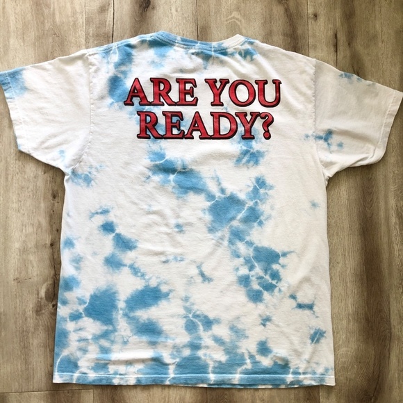 Five Nights At Freddy's: Security Breach, Glamrock Freddy, Tie-Dye T-Shirt, Med - Picture 4 of 9